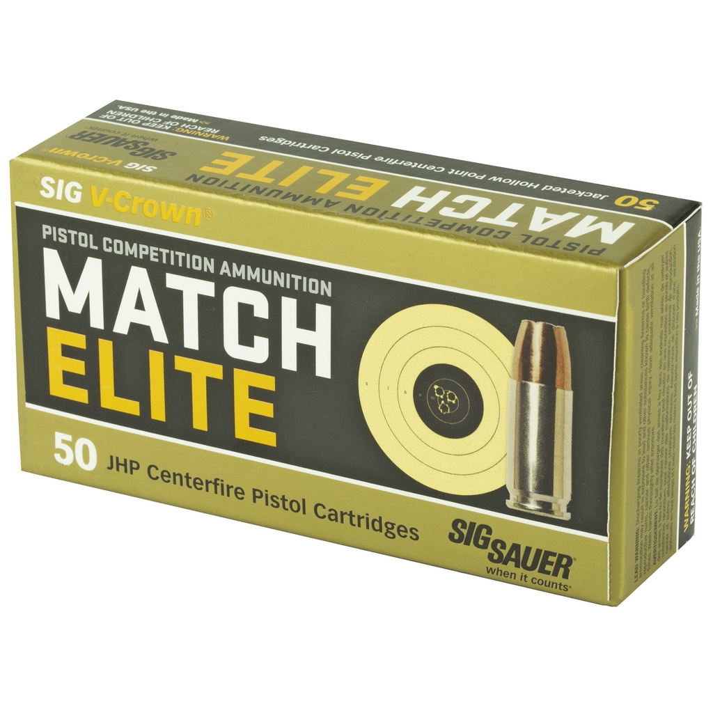 SIG AMMO 9MM 115GR JHP 50/1000 2