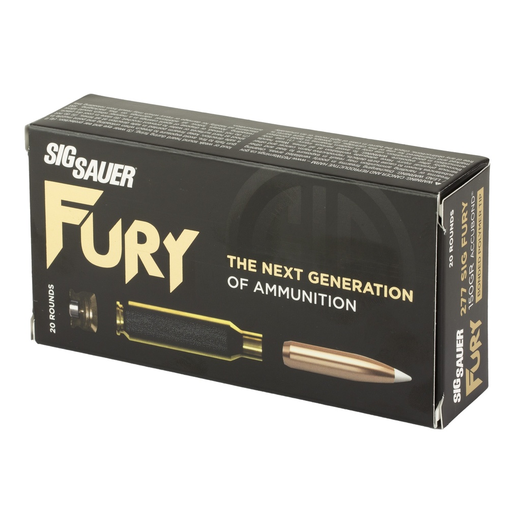 SIG AMMO 277 FURY AB 150GR 20/200 2