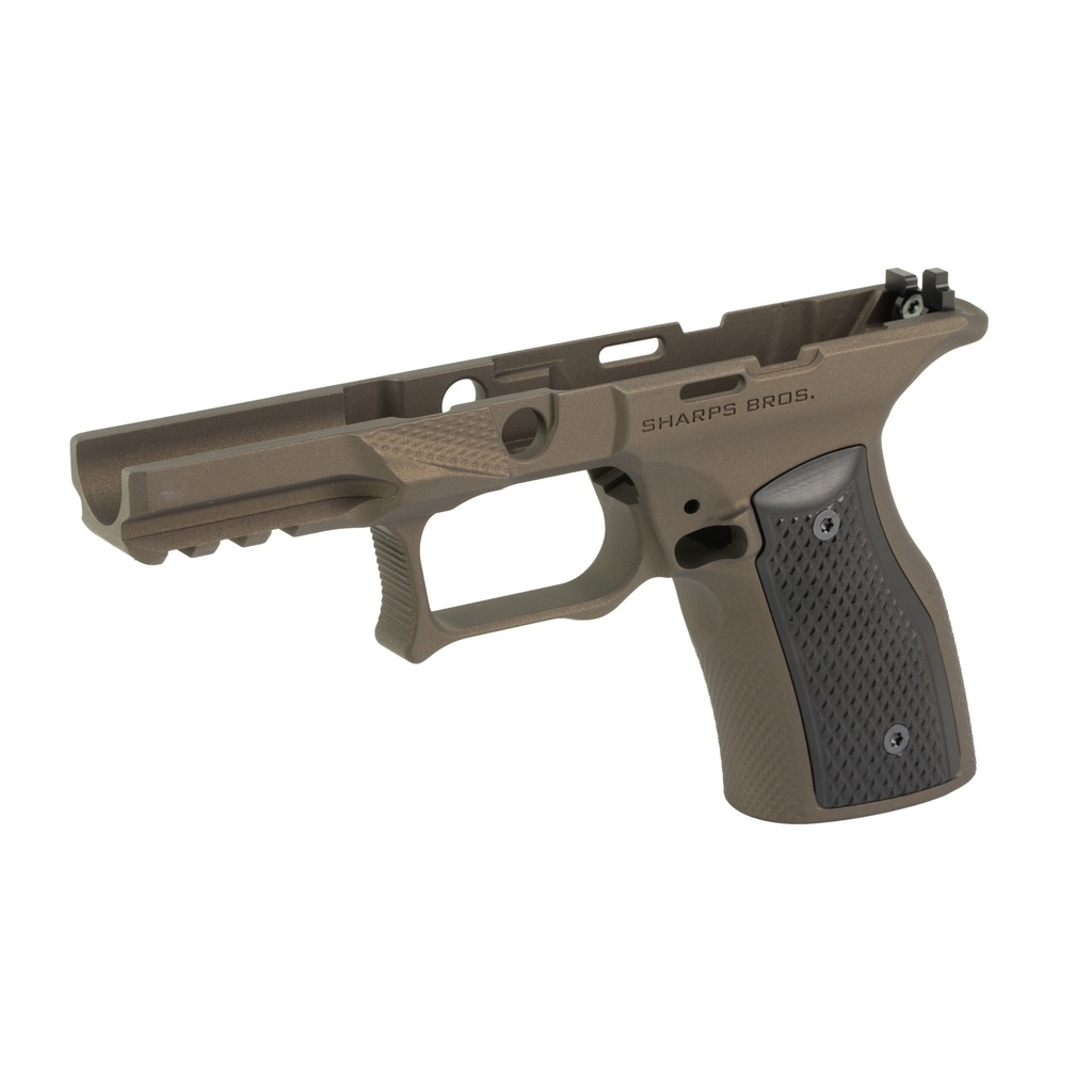 SHARPS SPGFLD ECH CMPCT GRIP BLK/BRZ 2