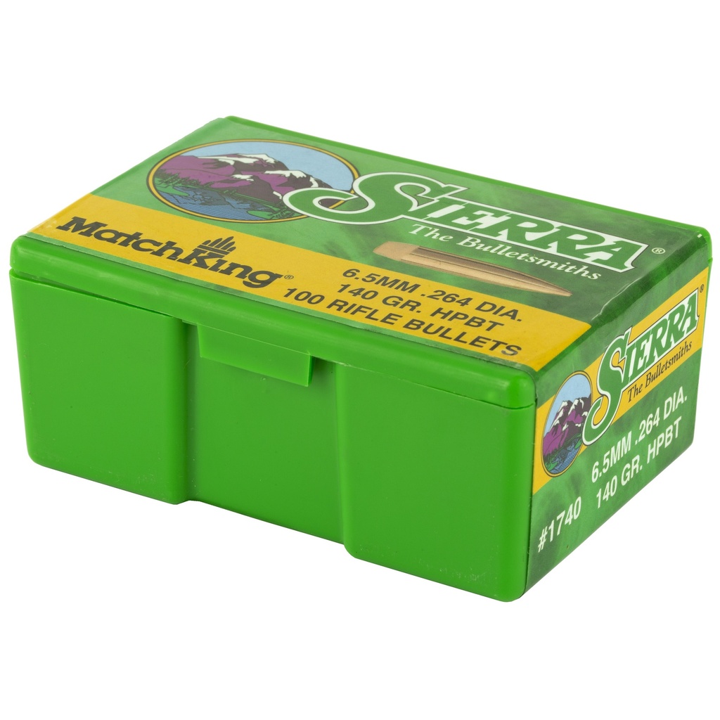 SIERRA MATCHKING .264 140GR 100CT 2