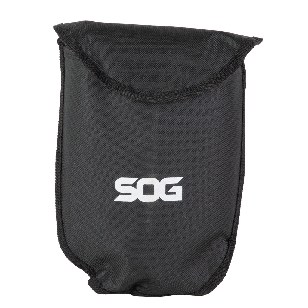 SOG XL ENTRENCHING TOOL BLK W/SHEATH 3
