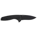 SOG AEGIS FLK 3.25" DROP PT BLK 1