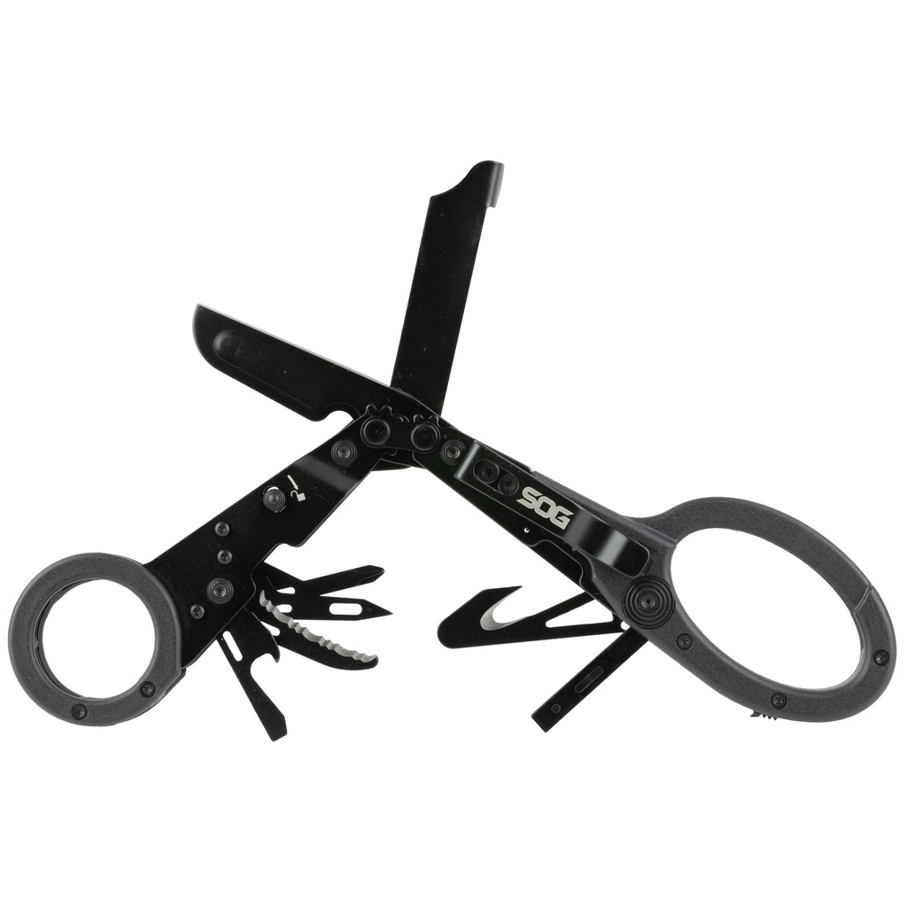 SOG PARASHEARS BLACK W/SHEATH 3