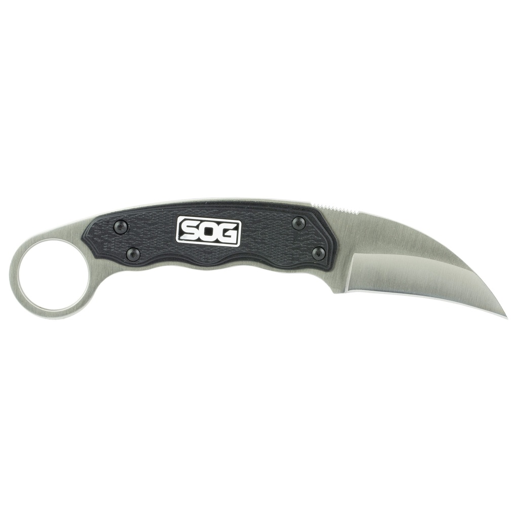 SOG GAMBIT BLACK 2.58" W/SHEATH 1