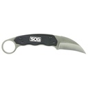 SOG GAMBIT BLACK 2.58" W/SHEATH 1