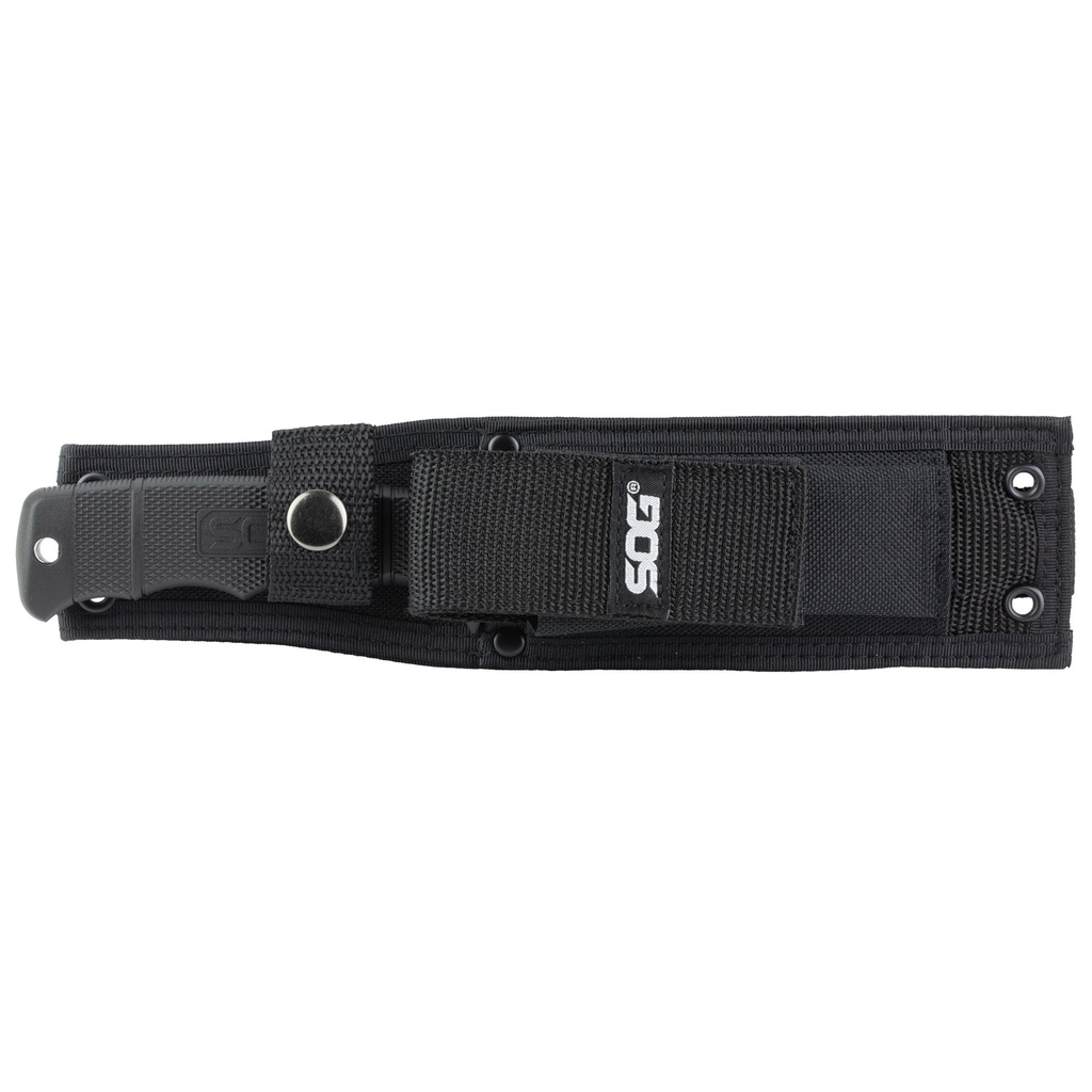SOG SEAL PUP BLCK 4.75" NYLON W/STH 2