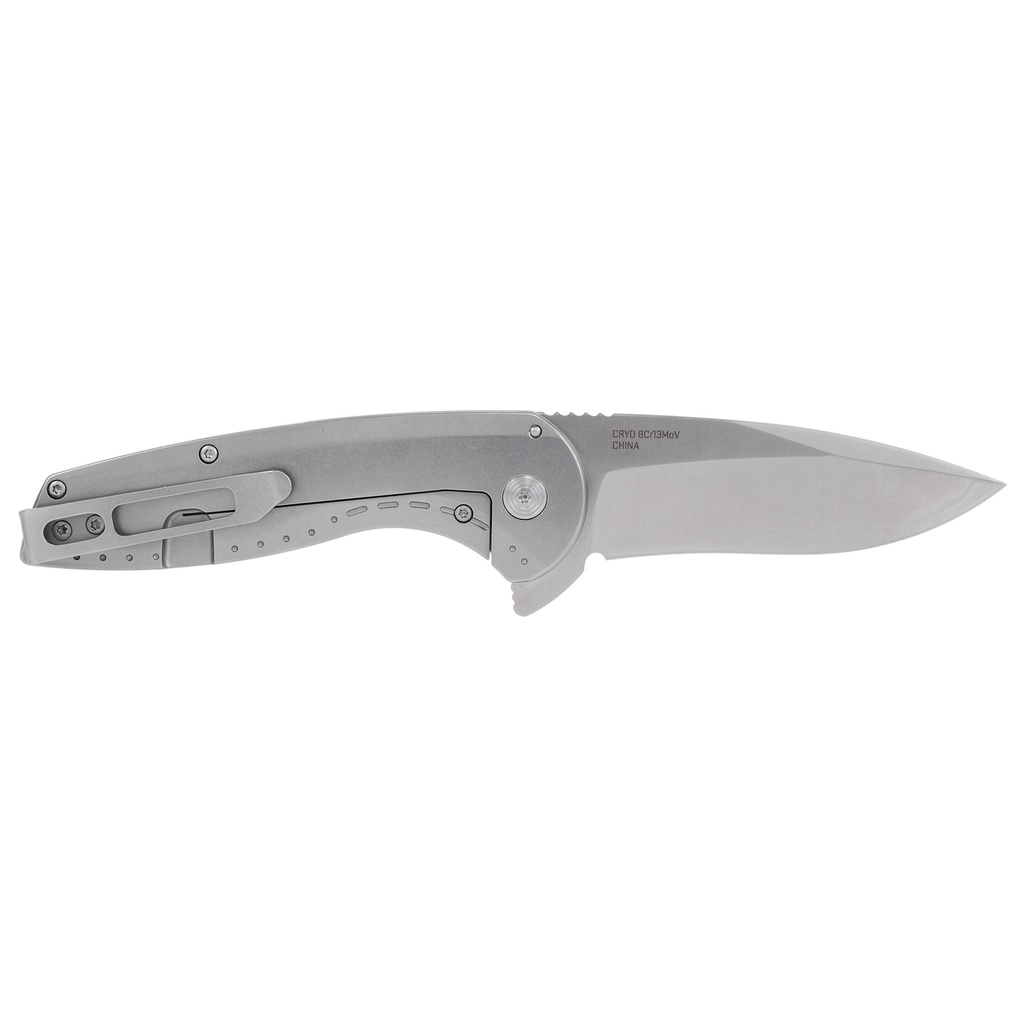 SOG AEGIS FLK 3.25" DROP PT SLV 1