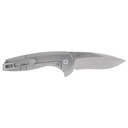 SOG AEGIS FLK 3.25" DROP PT SLV 1