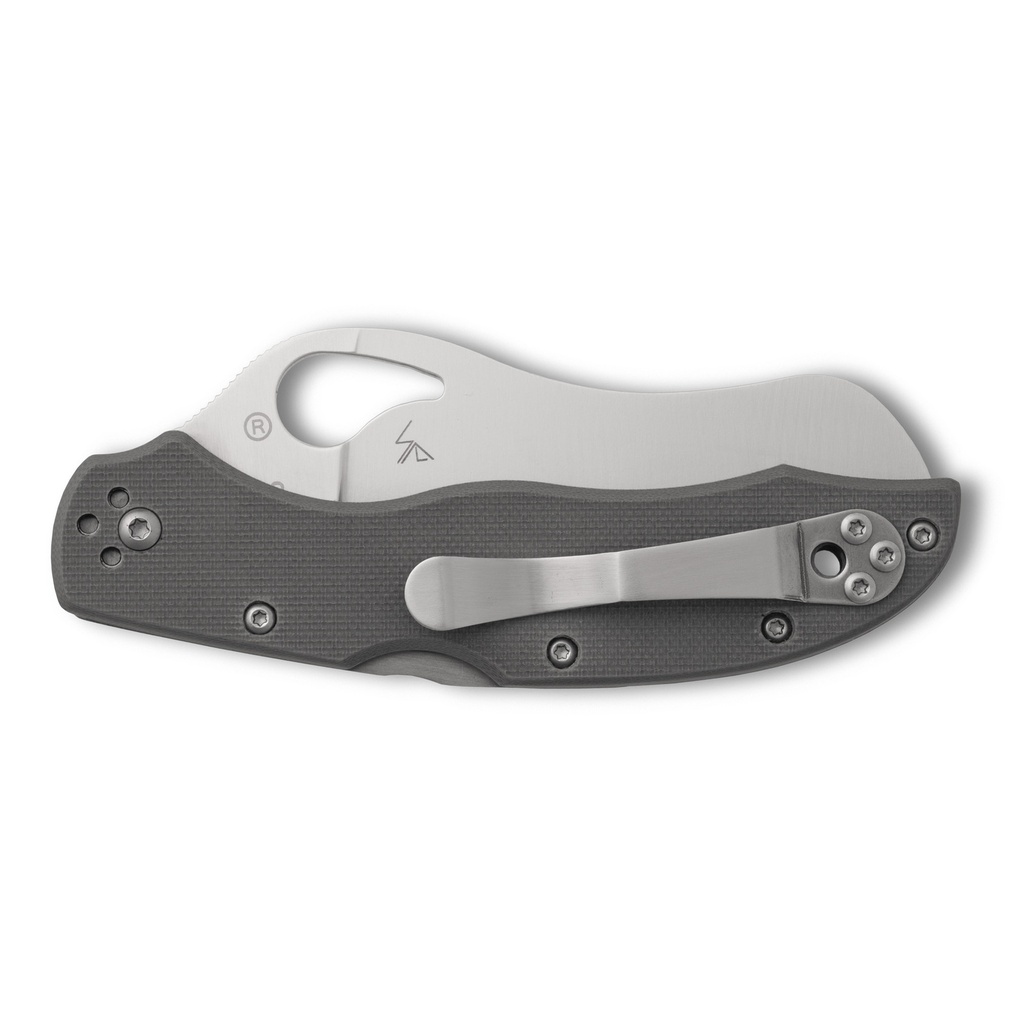 SPYDERCO GOONEY 3.44" GRAY 1