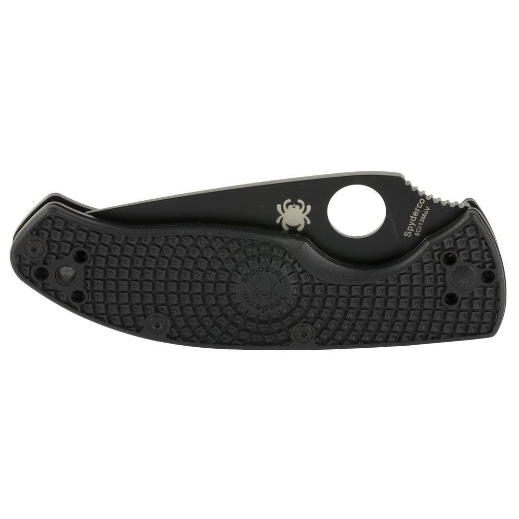 SPYDERCO TENACIOUS LTWGHT 3.39" BLK 2