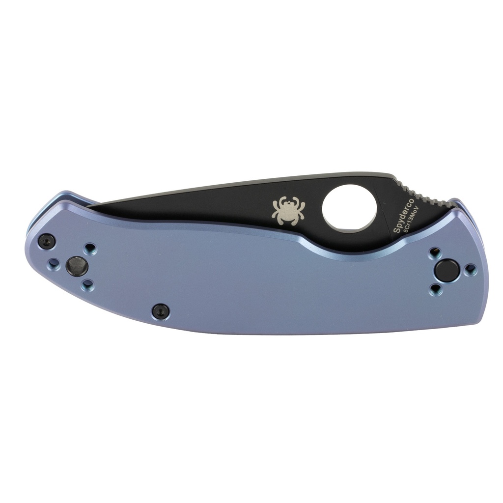 SPYDERCO TENACIOUS TI 3.35" BLUE/BLK 2