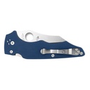 SPYDERCO YOJUMBO 3.98" BLU/SLV PLAIN 1