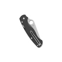 SPYDERCO PARA MILITARY 2 LW BLK/SLV 1