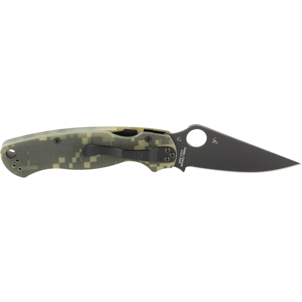 SPYDERCO PARA MILITARY2 CAMO G10 PLN 1