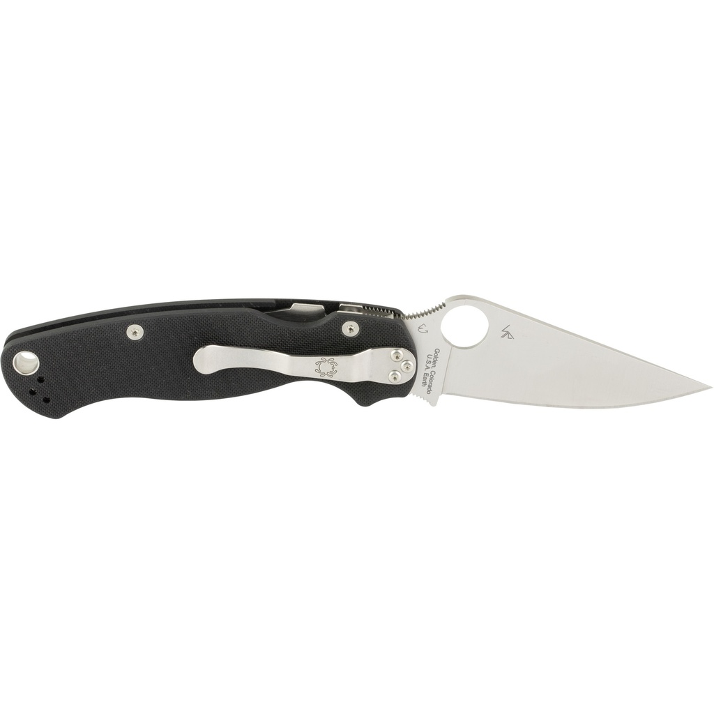 SPYDERCO PARA MILITARY 2 G-10 PLAIN 1