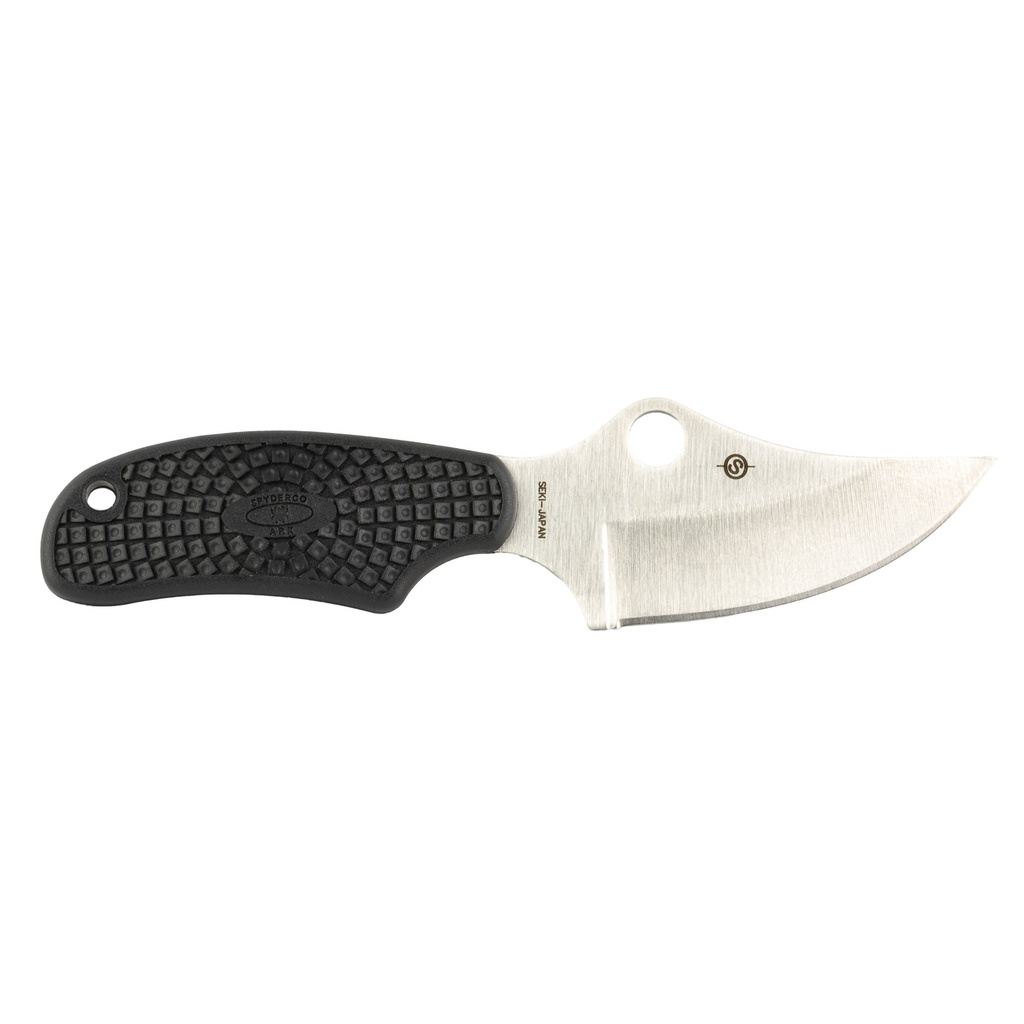 SPYDERCO ARK LTWT 2.56" BLK W/SHEATH 1