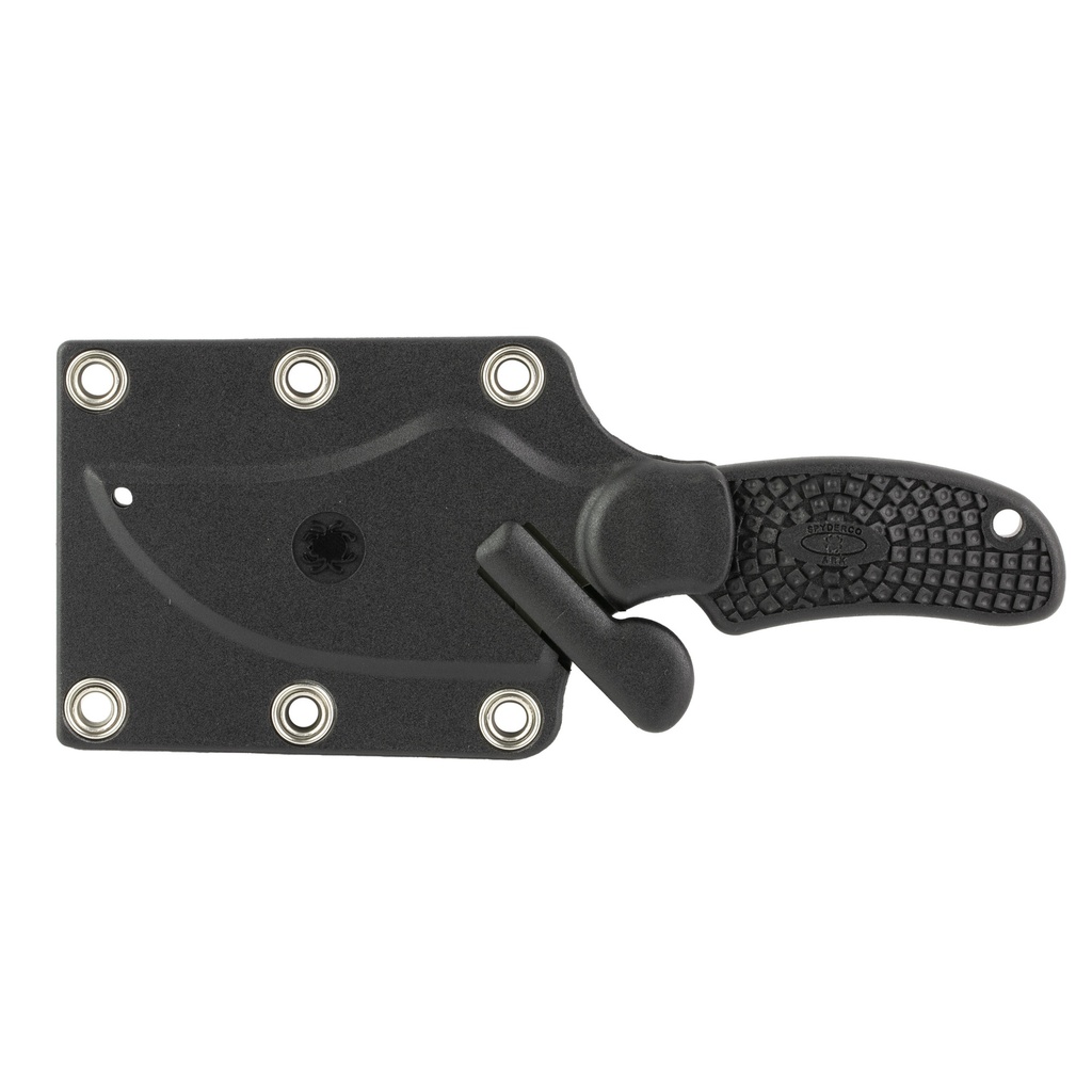 SPYDERCO ARK LTWT 2.56" BLK W/SHEATH 2
