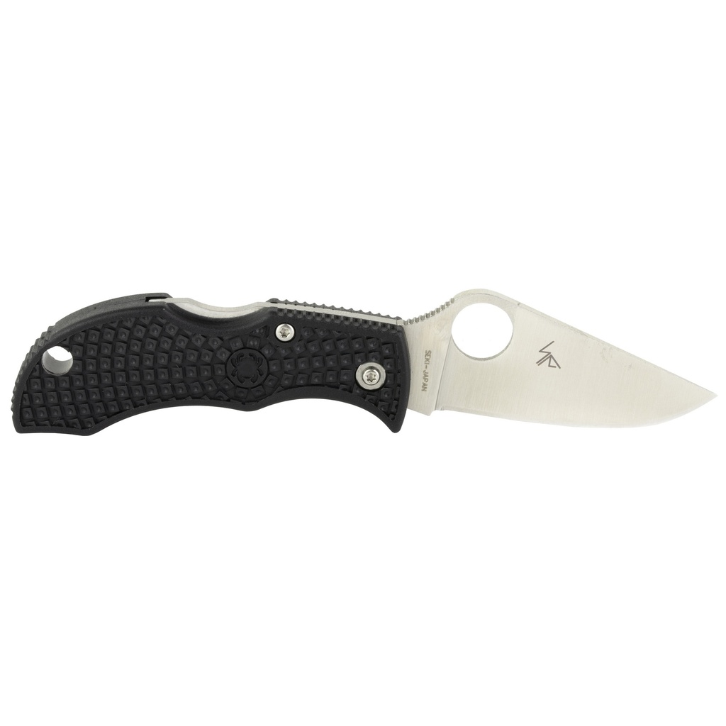 SPYDERCO MANBUG BLACK FRN PLAIN 1