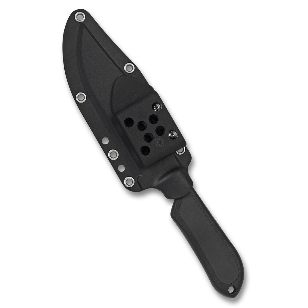 SPYDERCO STREET BOWIE BLK W/SHEATH 1