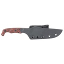 STROUP TU2 4" ACID ETCH RED/BK W/STH 2