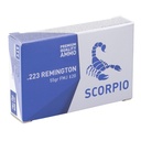 STV Technology SCORPIO AMMO 223REM 55GR FMJ 20/1000 1