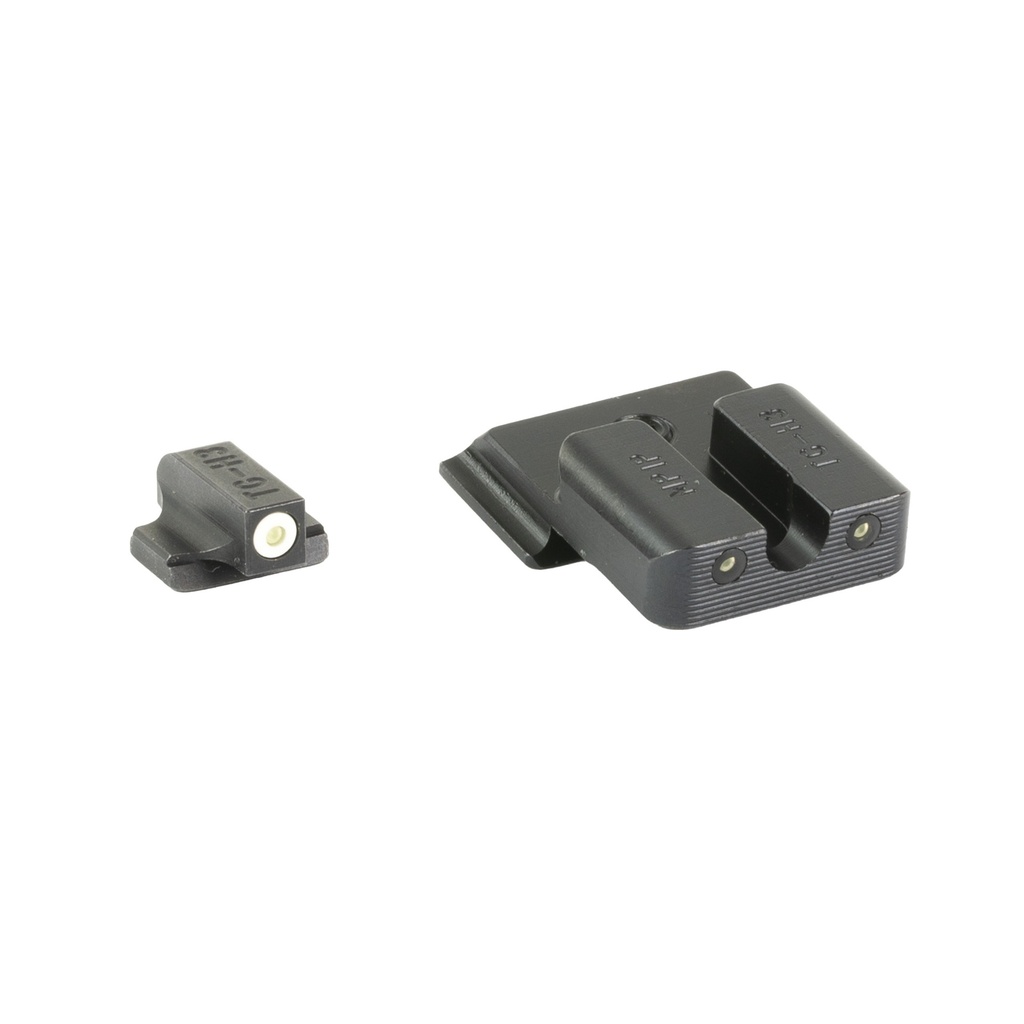TRUGLO TRIT PRO FOR S&W M&P SET WHT 1