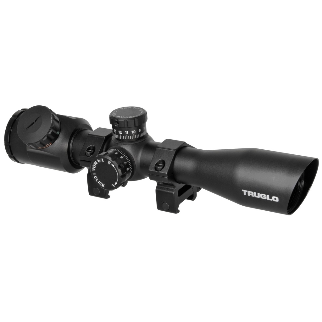 TRUGLO XTREME 4X32 MDOT IR RINGS BLK 1