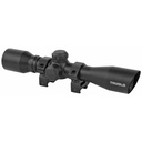 TRUGLO 4X32 SR DIAMND BLK W/ RINGS 1