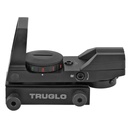 TRUGLO RED DOT OPEN 4 RETICLE BLACK 2