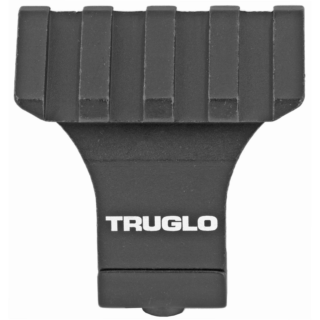 TRUGLO PICATINNY RISER MNT 45DEG BLK 2