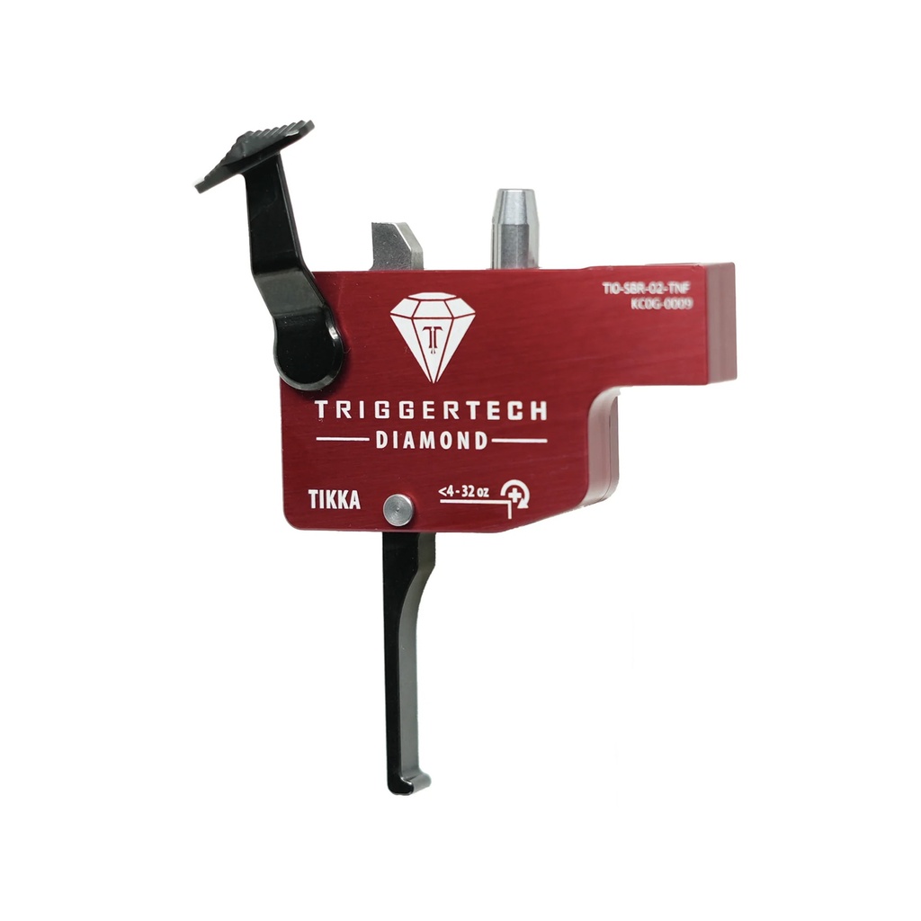 TriggerTech TRIGRTECH TIKKA DIAMOND FLT LH RED 2