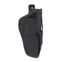 Uncle Mike's U/M AMB HIP HLSTR W/PCH SZ 5 BLK 1