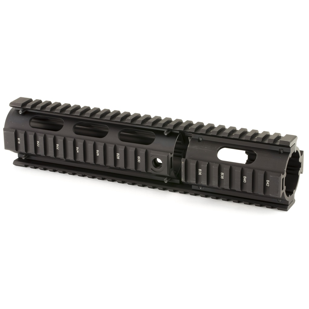 Leapers, Inc. - UTG UTG PRO 4/15 CARB QUAD RAIL W/EXT BK 1