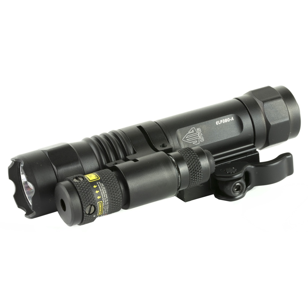Leapers, Inc. - UTG UTG LED FLSHLGHT W/ADJST RED LASR QD 2