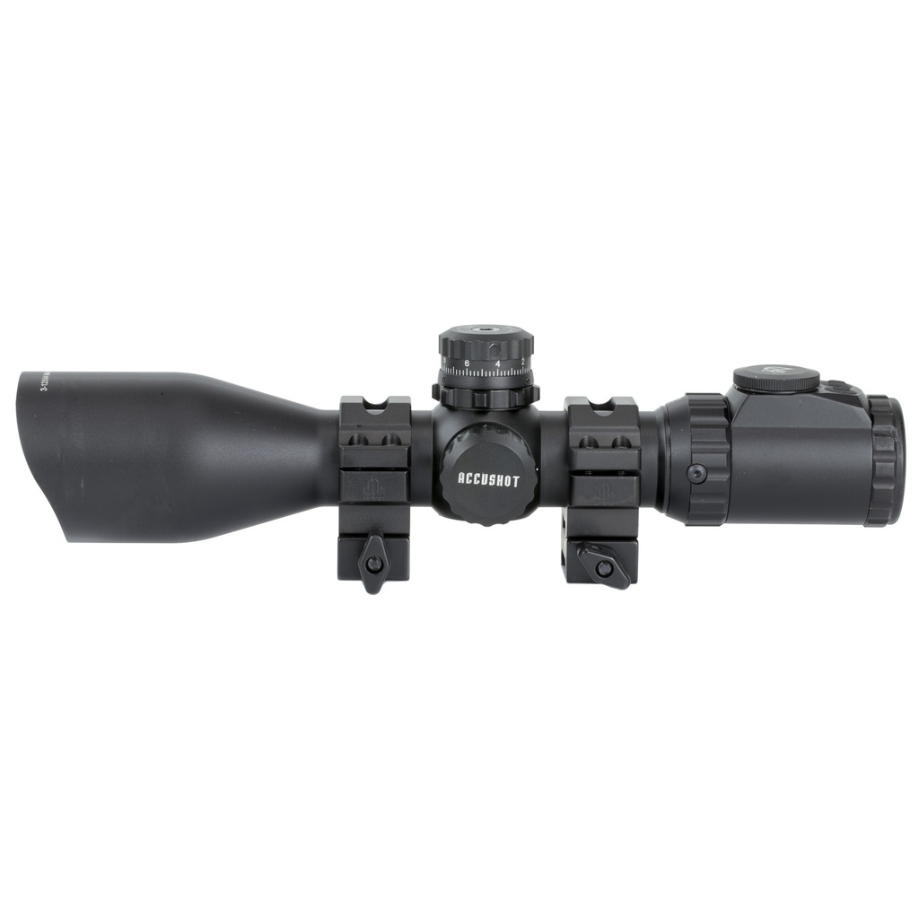Leapers, Inc. - UTG UTG 3-12X44 SWAT CMPCT MDOT W/RINGS 2
