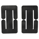 VERTX BAP STRAP MEDIUM BLACK 2 PACK 1