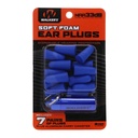 WALKER'S 7PK BLUE FOAM PLUG W/CASE 1