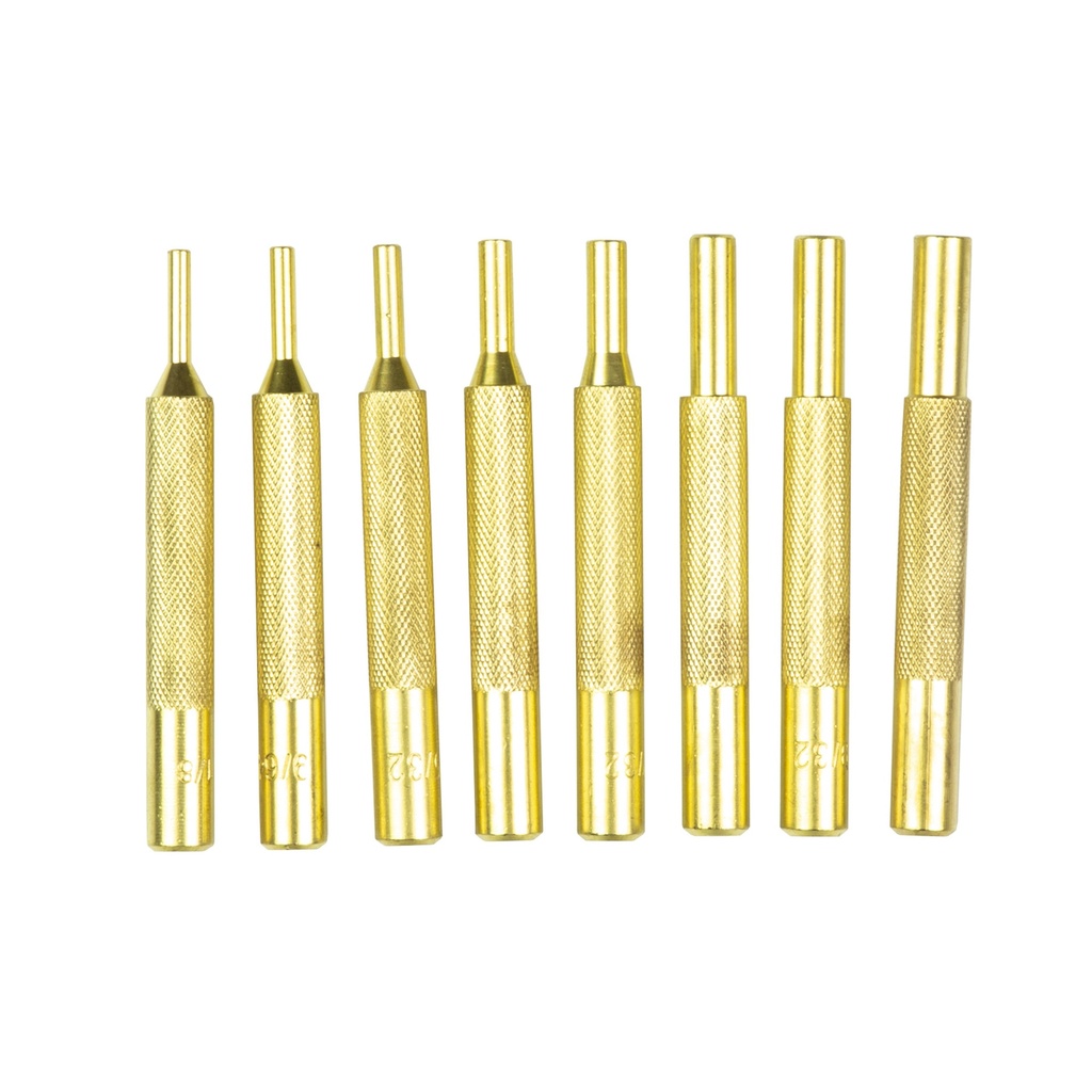 WHEELER BRASS PUNCH SET 8 PIECE 1
