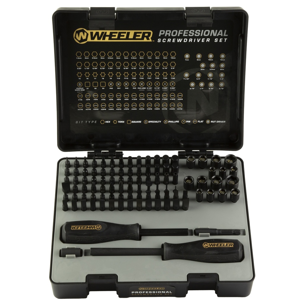 WHEELER 100PC PROF DRIVER SET 2