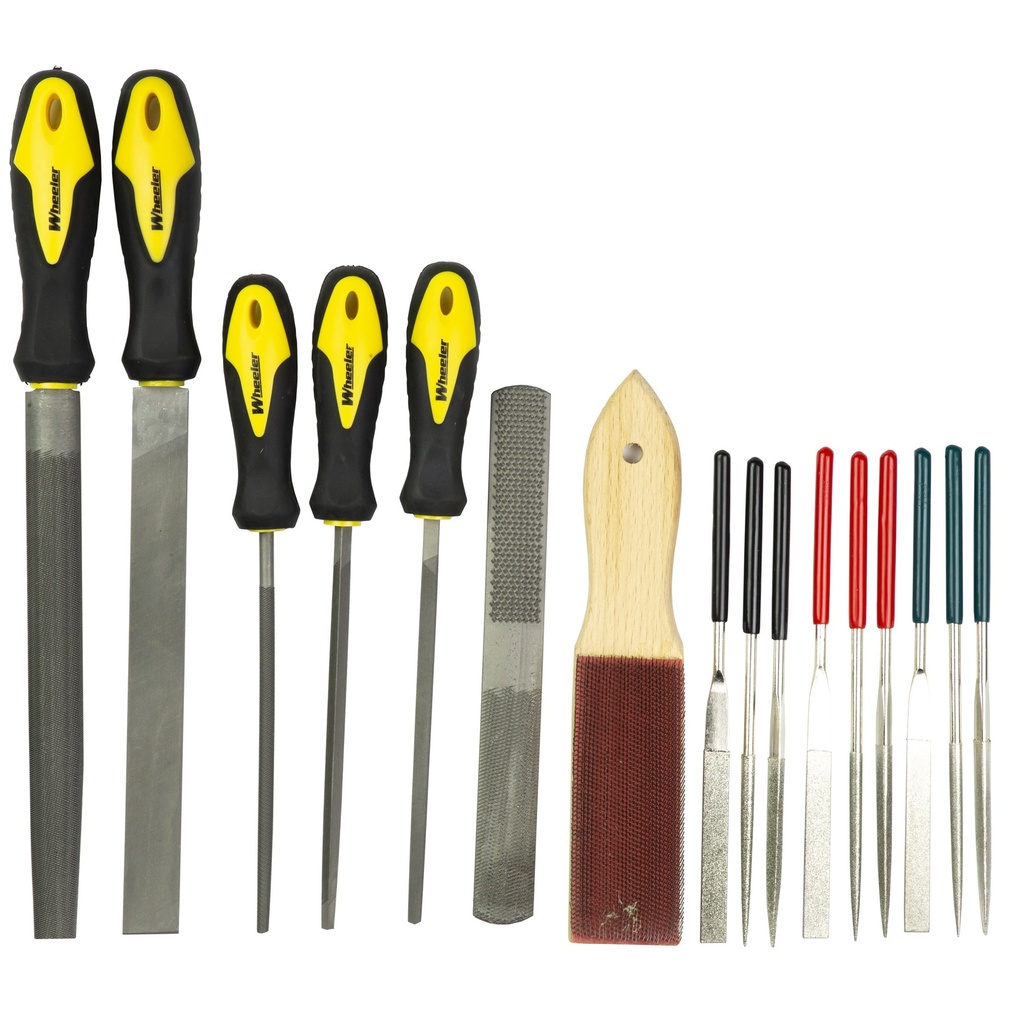 WHEELER PROF GUNSMITHING FILE SET 1