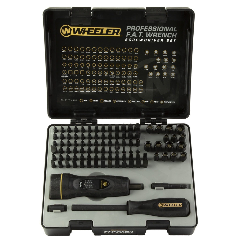 WHEELER 100PC FAT WRENCH DRIVER SET 2
