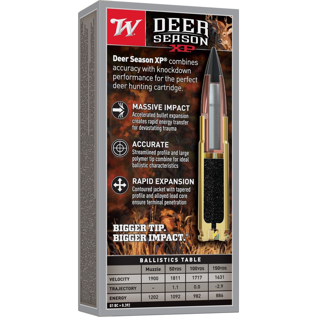 Winchester Ammunition WIN DEER SSN XP 300BLK 150GR 20/200 1