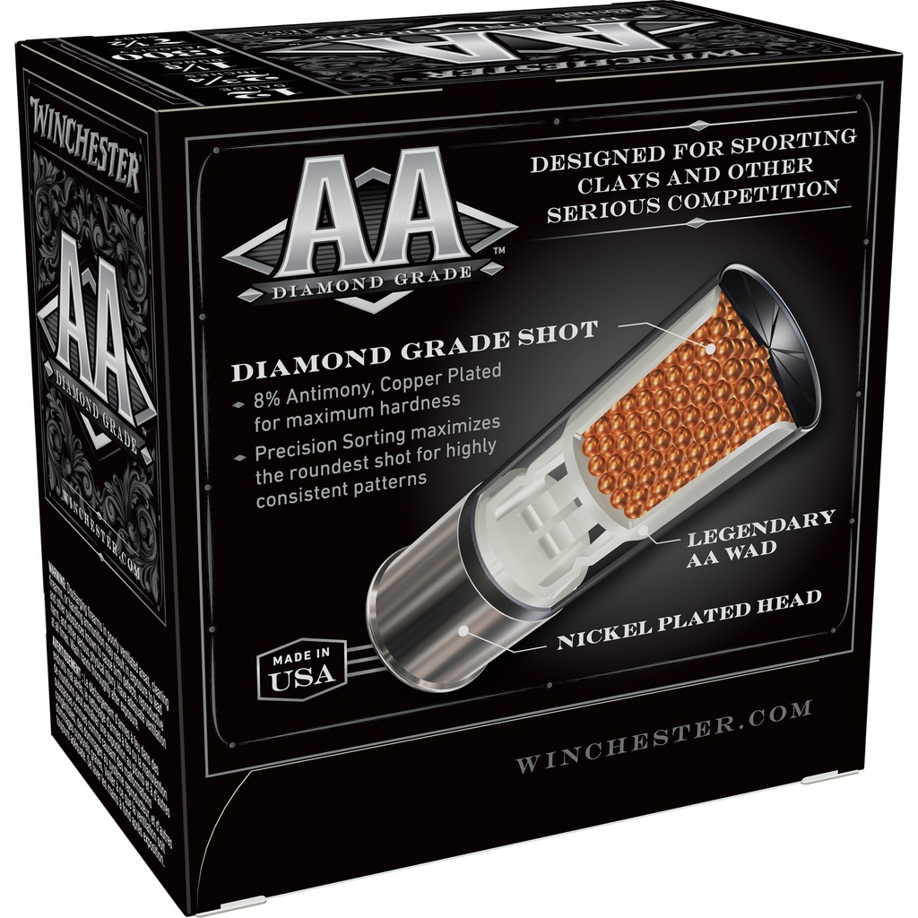 Winchester Ammunition WIN AA DG 12GA 2.75" #7.5 25/250 1