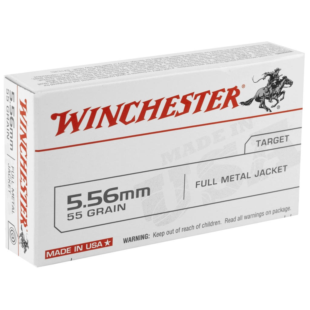 Winchester Ammunition WIN USA 5.56 55GR FMJ 20/1000 1
