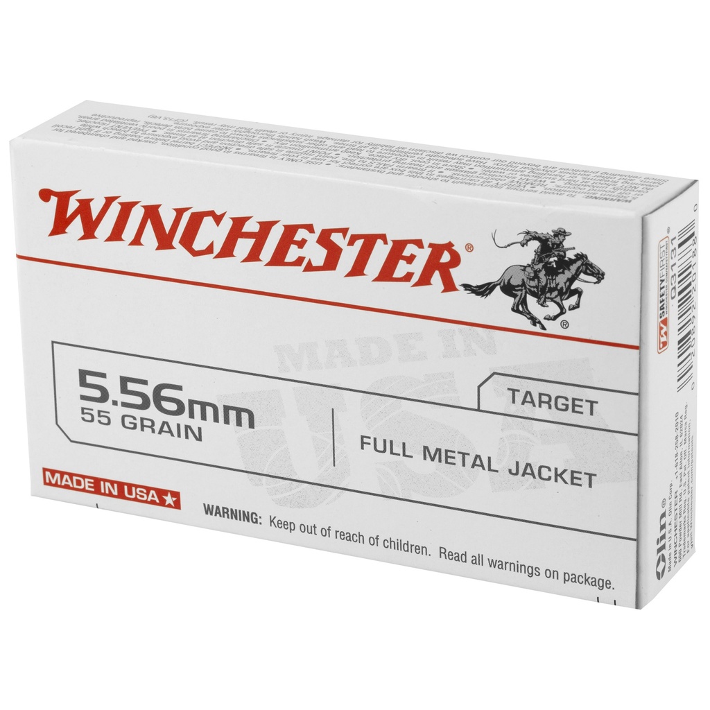 Winchester Ammunition WIN USA 5.56 55GR FMJ 20/1000 2