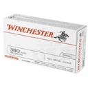 Winchester Ammunition WIN USA 380ACP 95GR FMJ 50/500 2