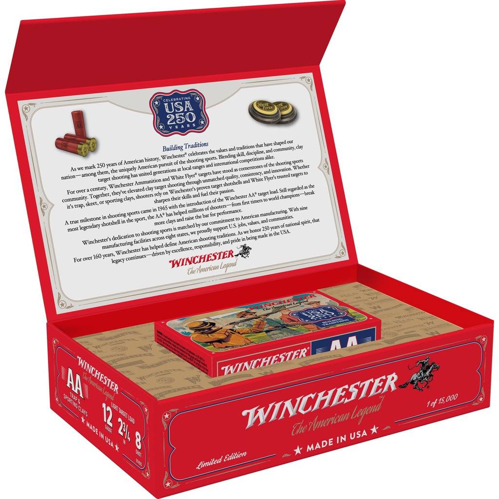 Winchester Ammunition WIN AA 250TH 12GA 2.75" #8 10/60 1