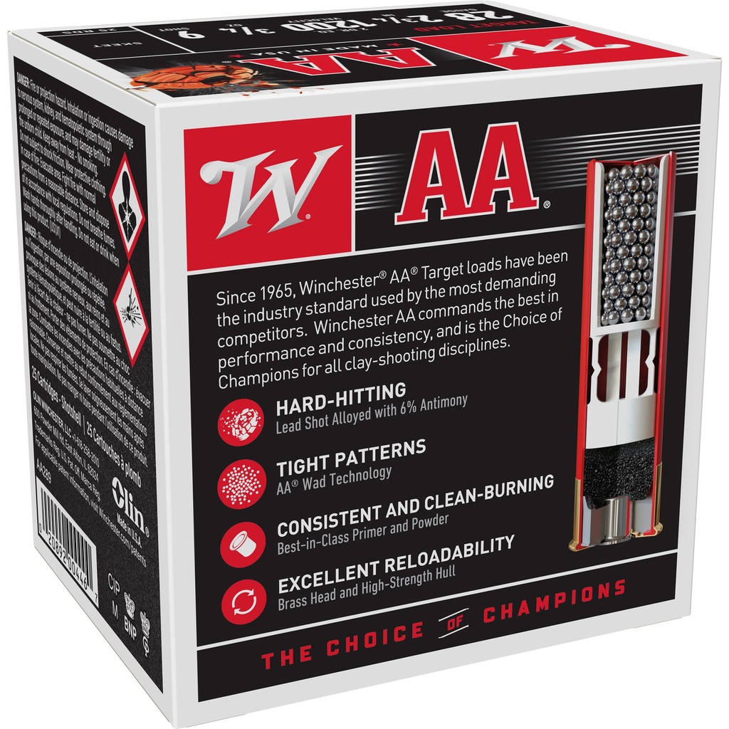Winchester Ammunition WIN AA 28GA 2.75" #9 25/250 1