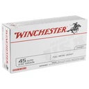 Winchester Ammunition WIN USA 45ACP 230GR FMJ 50/500 1