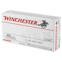 Winchester Ammunition WIN USA 45ACP 230GR FMJ 50/500 2